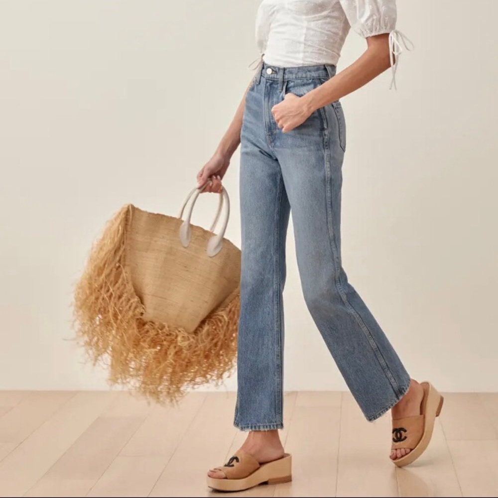 NWT Georgia Retro High Rise Flare Jeans